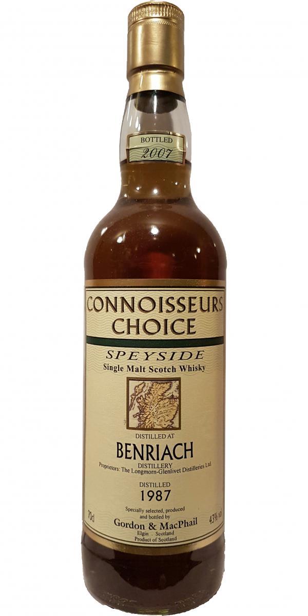 BenRiach 1987 GM Connoisseurs Choice