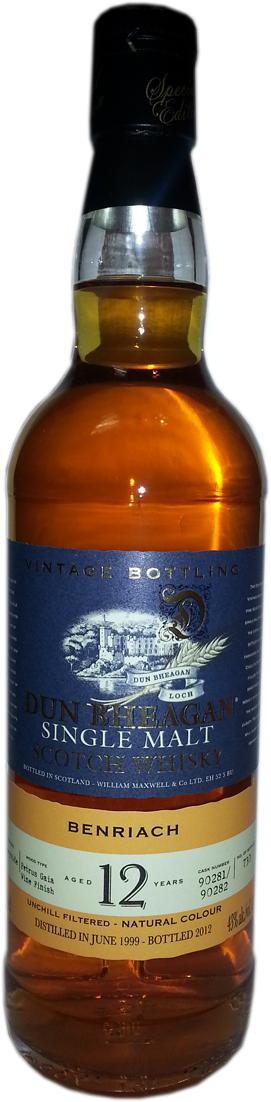 BenRiach 1999 IM Dun Bheagan