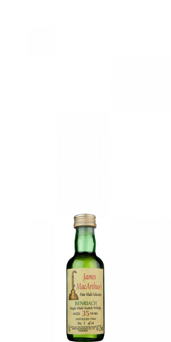 BenRiach 1966 JM Fine Malt Selection - Miniature