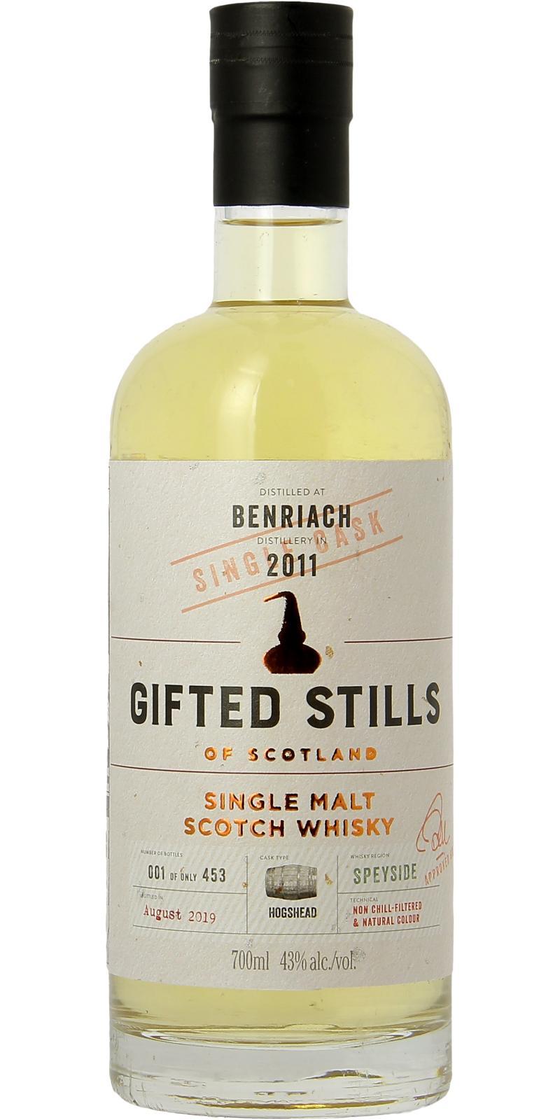 BenRiach 2011 JB Gifted Stills