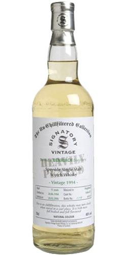 BenRiach 1994 SV The Un-Chillfiltered Collection - Heavily Peated