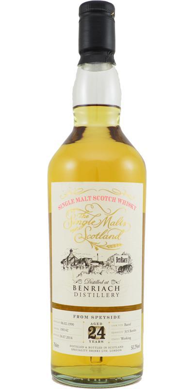 BenRiach 1990 SMS The Single Malts of Scotland