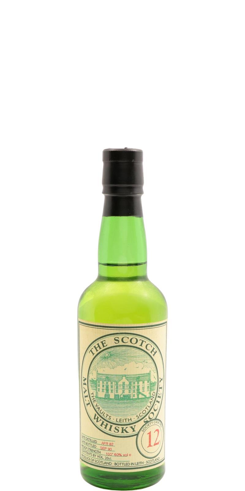 BenRiach 1982 SMWS 12