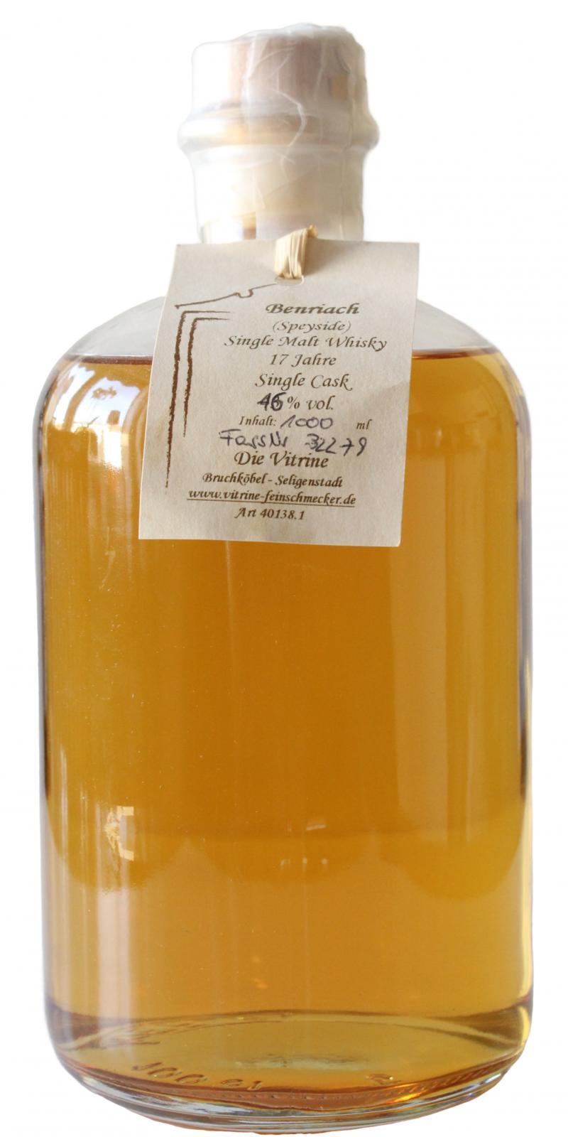 BenRiach 17-year-old UD Die Vitrine