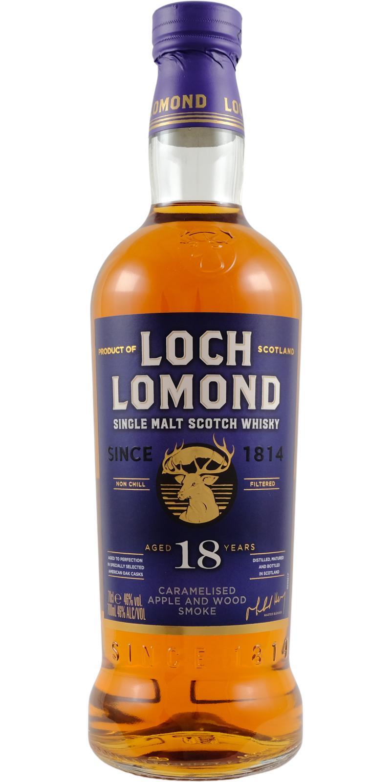 Loch Lomond 18-year-old Caramelised Apple and Wood Smoke
