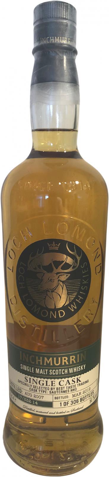 Inchmurrin 2007 Single Cask