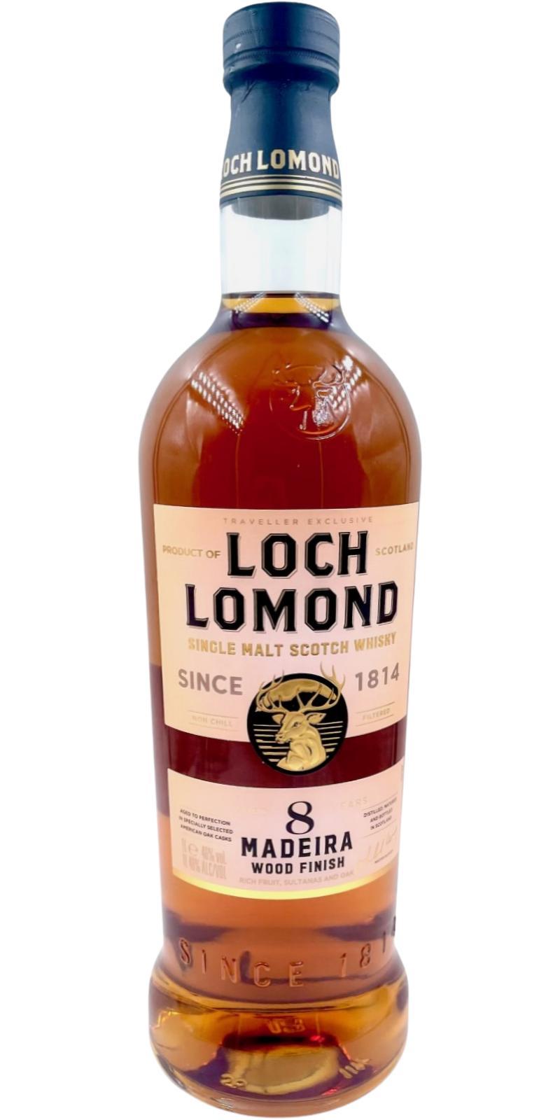 Loch Lomond 08-year-old Madeira wood finish