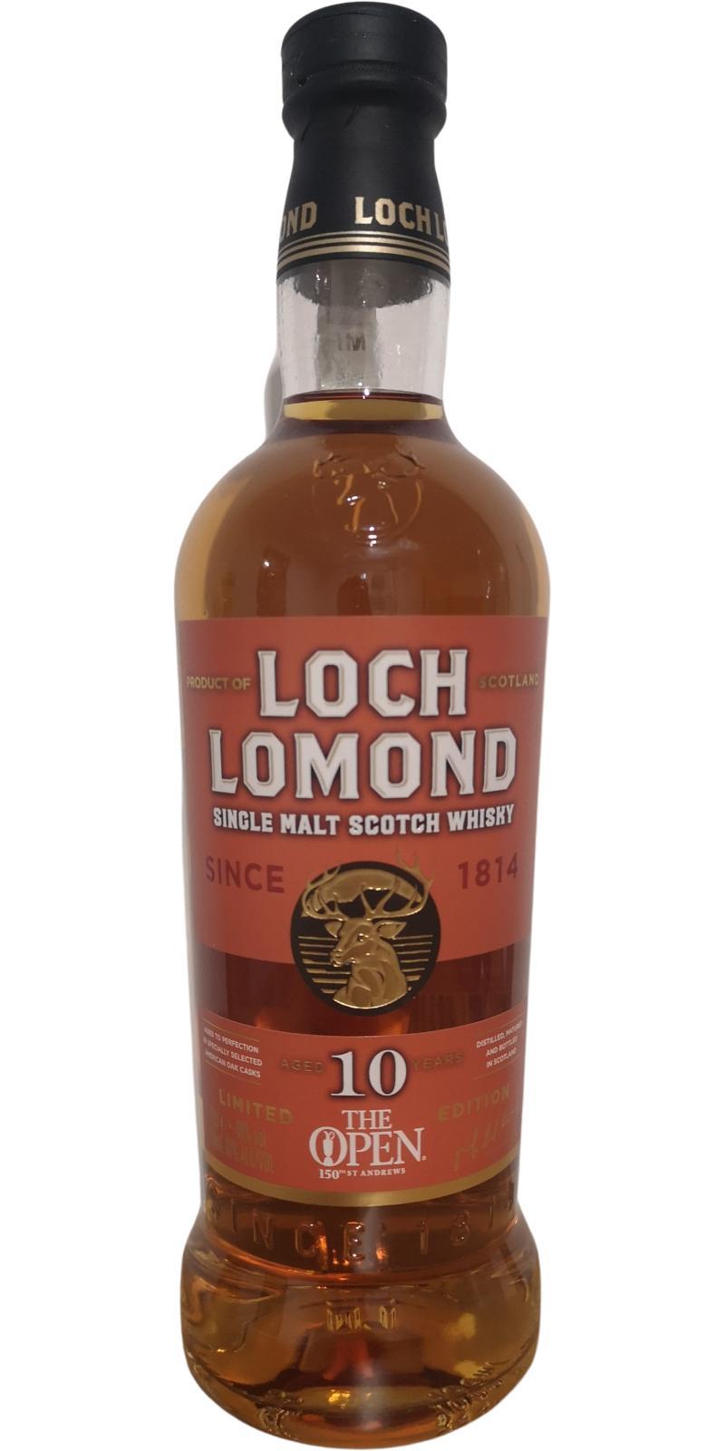 Loch Lomond 10-year-old The Open - 150th St. Andrews