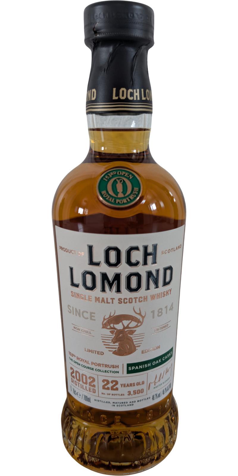 Loch Lomond 2002 The Open Course Collection - 153rd Royal Portrush