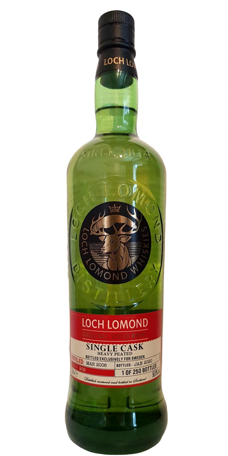 Loch Lomond 2006 Single Cask - Heavy Peated