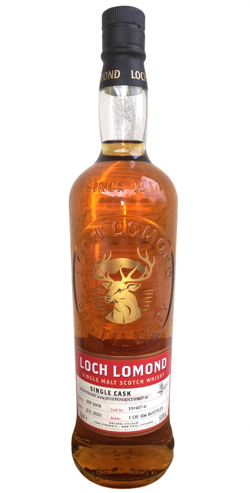 Loch Lomond 2008 Single Cask