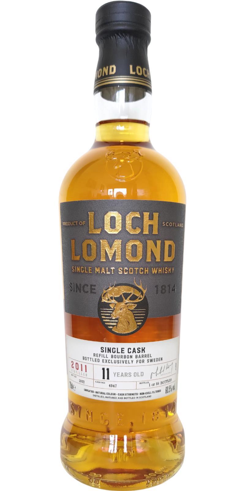 Loch Lomond 2011 Single Cask