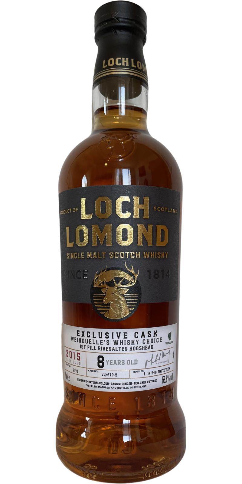 Loch Lomond 2015 Exclusive Cask