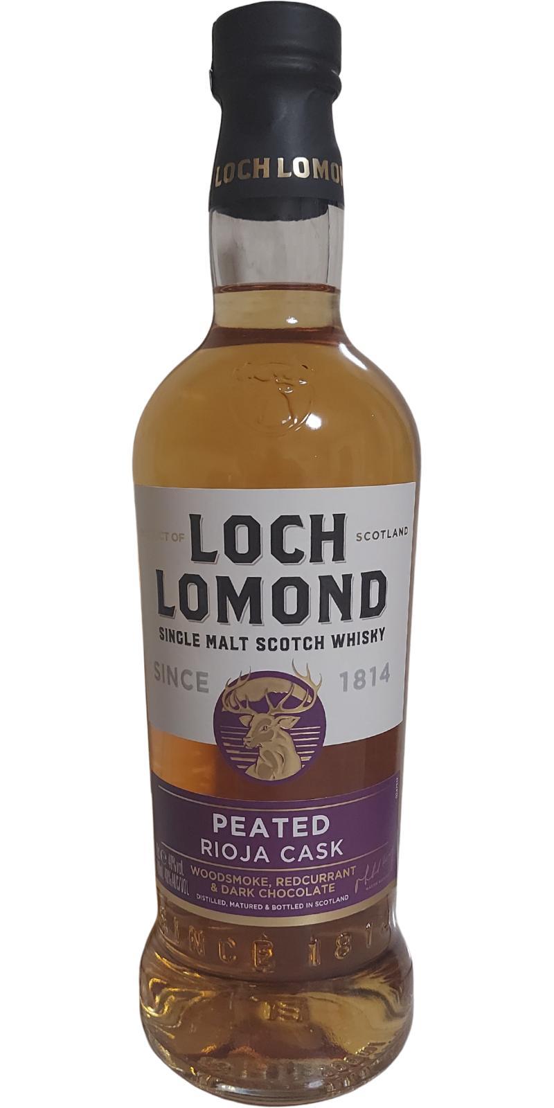 Loch Lomond Peated Rioja Cask The Open Official Spirit