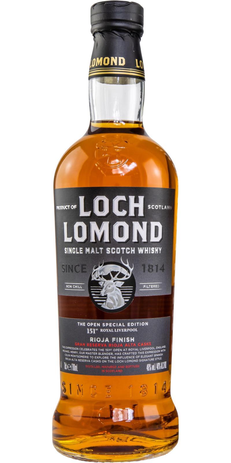 Loch Lomond The Open Special Edition - 151st Royal Liverpool
