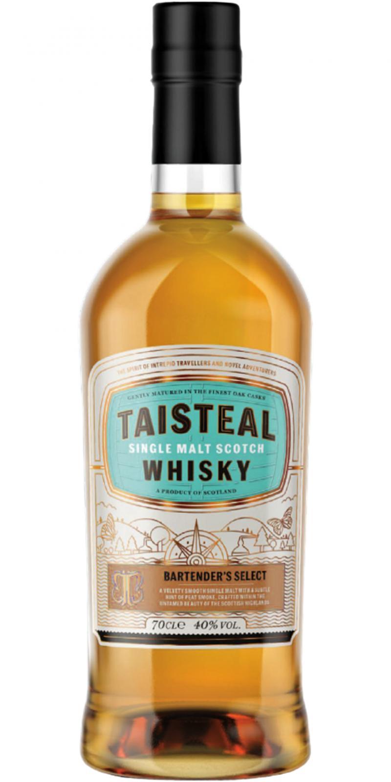 Taisteal Single Malt Scotch Whisky Bartender's Select
