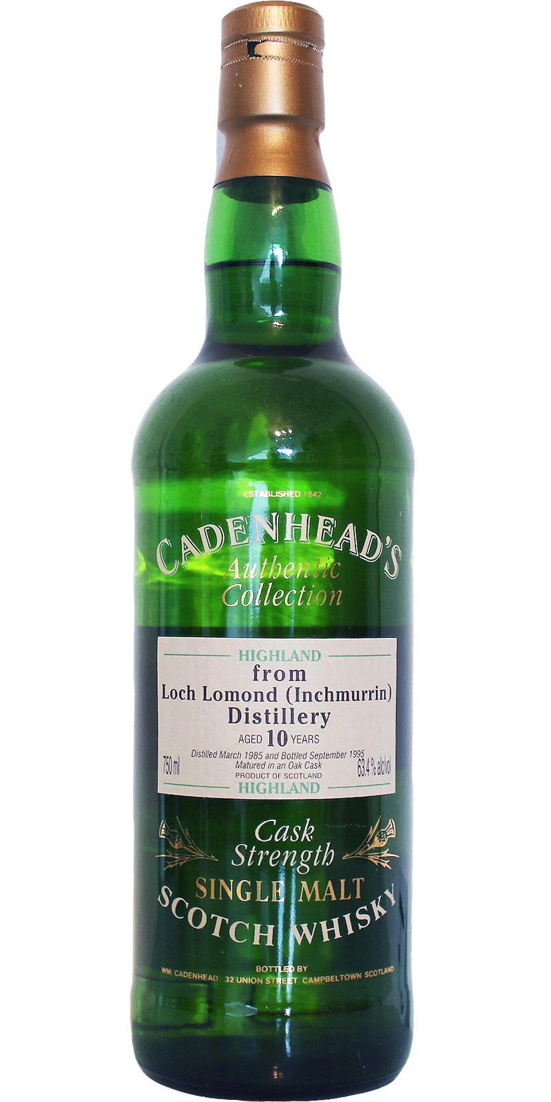 Inchmurrin 1985 CA Authentic Collection