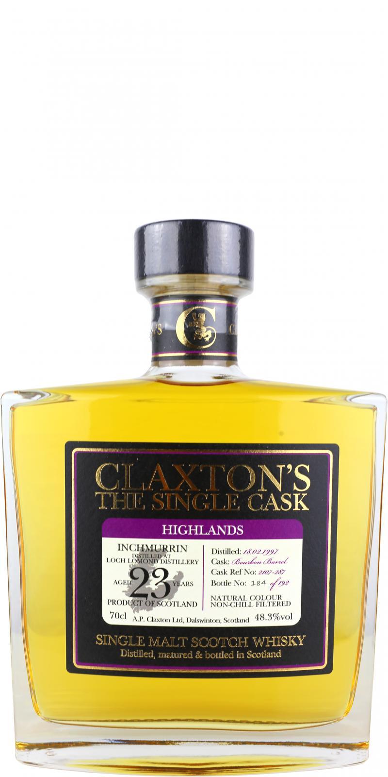 Inchmurrin 1997 Cl The Single Cask