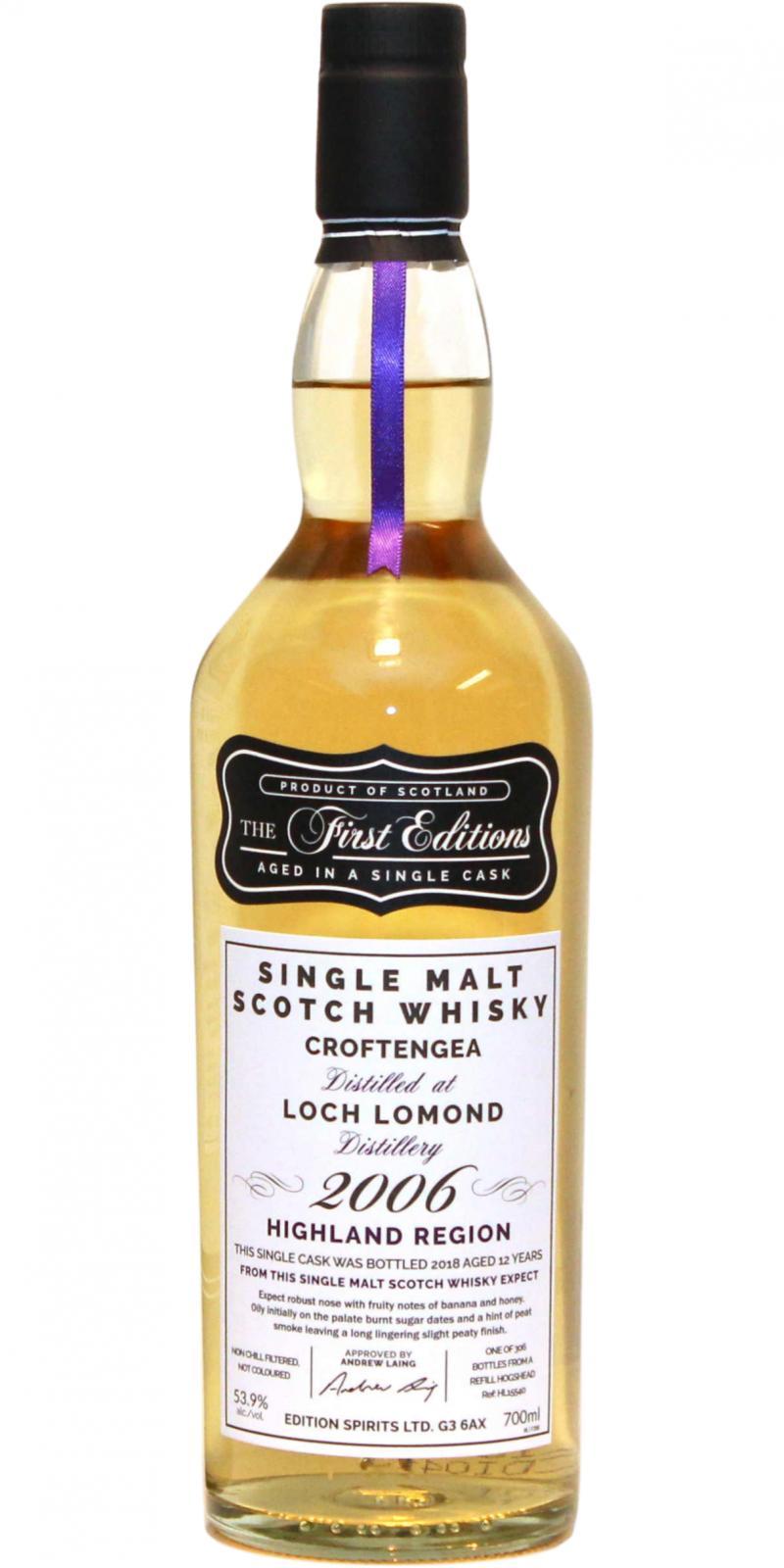 Croftengea 2006 ED The First Editions