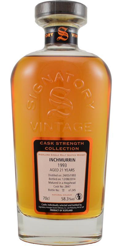 Inchmurrin 1993 SV Cask Strength Collection