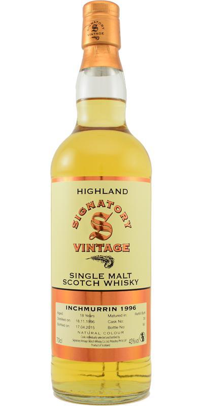 Inchmurrin 1996 SV Vintage Collection