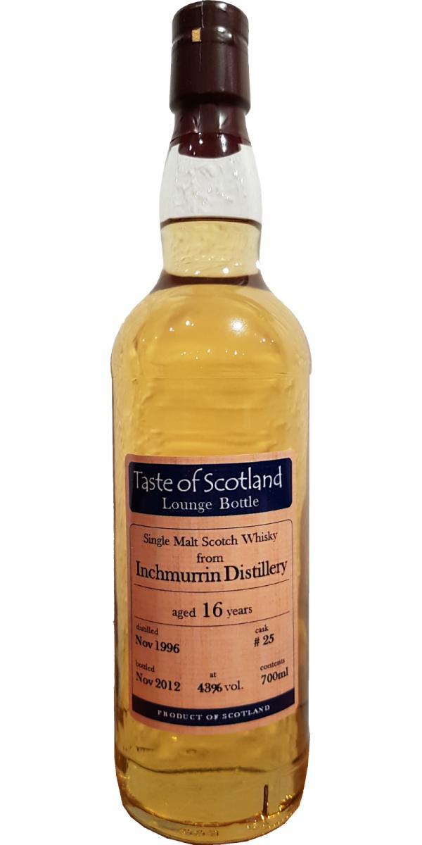 Inchmurrin 1996 ToS Lounge Bottle