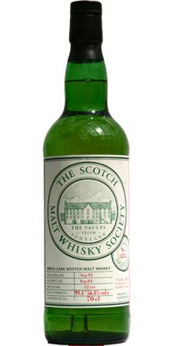 Croftengea 1992 SMWS 122.5 Vanilla, Toffee Ice Cream and Carbolic Soap