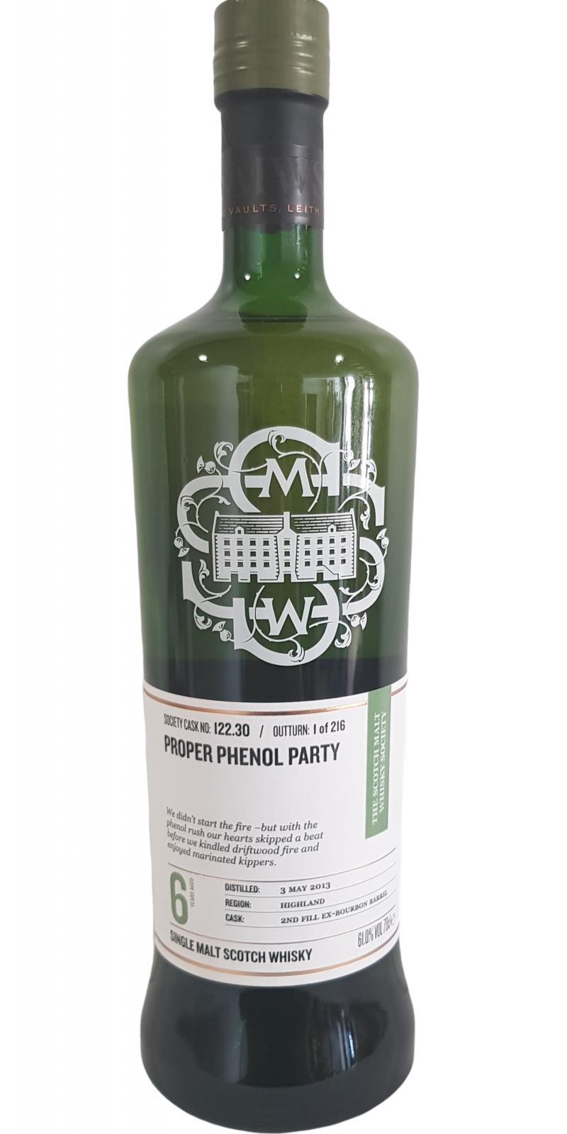 Croftengea 2013 SMWS 122.30 Proper phenol party