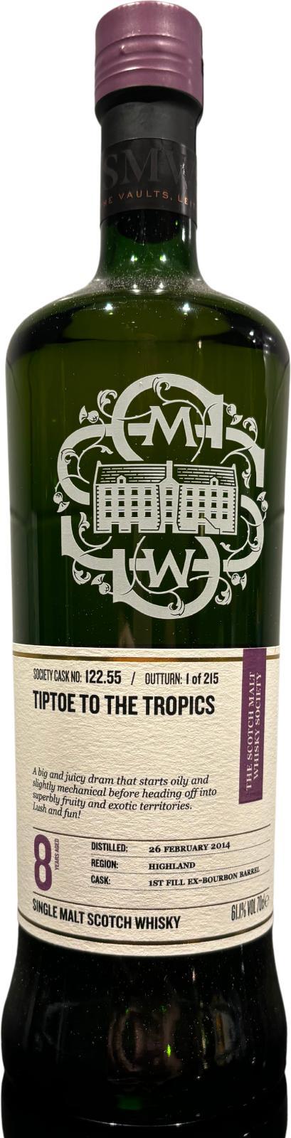 Croftengea 2014 SMWS 122.55 Tiptoe to the tropics
