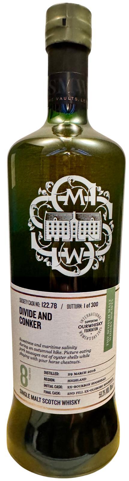 Croftengea 2016 SMWS 122.78 Divide and conker