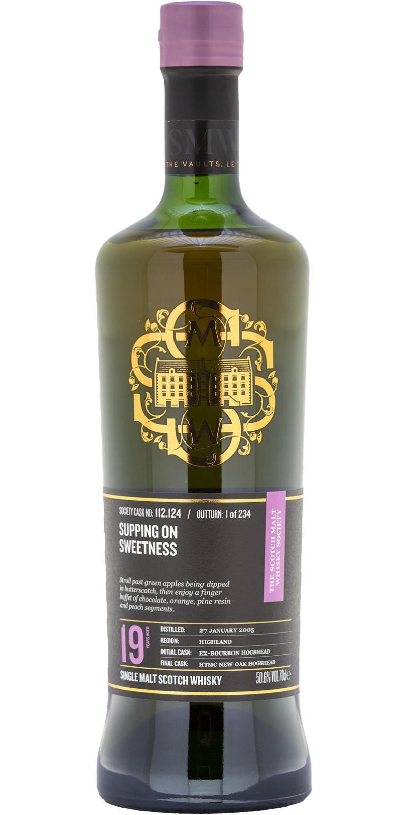 Inchmurrin 2005 SMWS 112.124 Supping on sweetness
