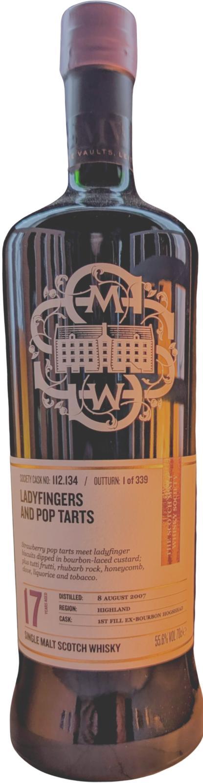 Inchmurrin 2007 SMWS 112.134 Ladyfingers and pop tarts