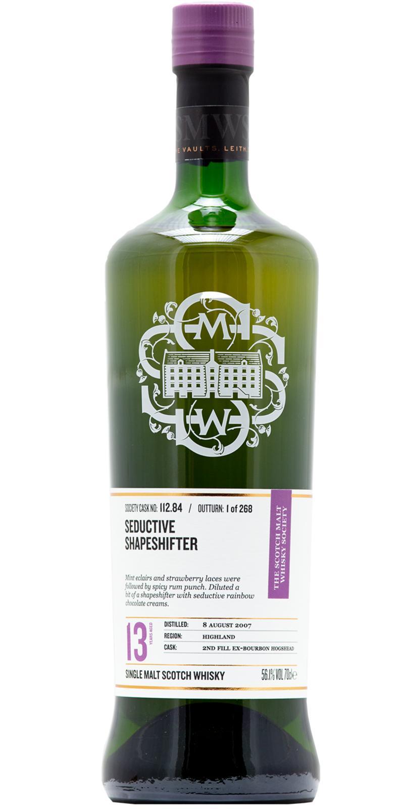 Inchmurrin 2007 SMWS 112.84 Seductive Shapeshifter