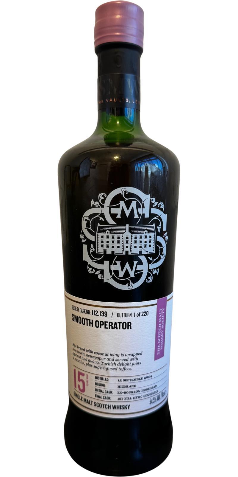 Inchmurrin 2009 SMWS 112.139 Smooth Operator