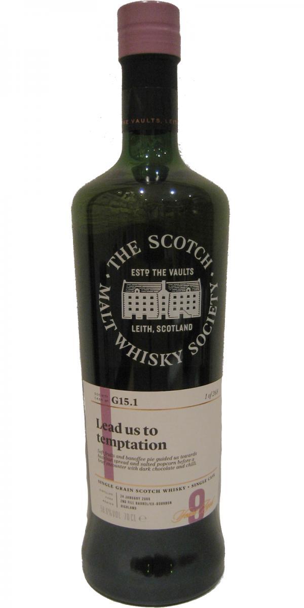 Loch Lomond 2008 SMWS G15.1 Lead us to temptation