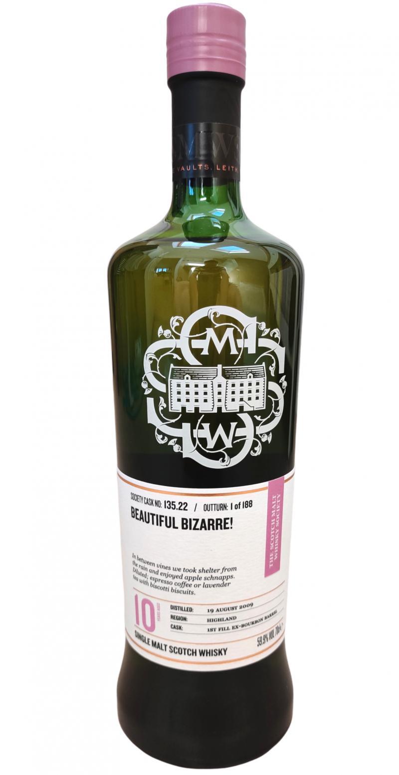 Loch Lomond 2009 SMWS 135.22 Beautiful bizarre!