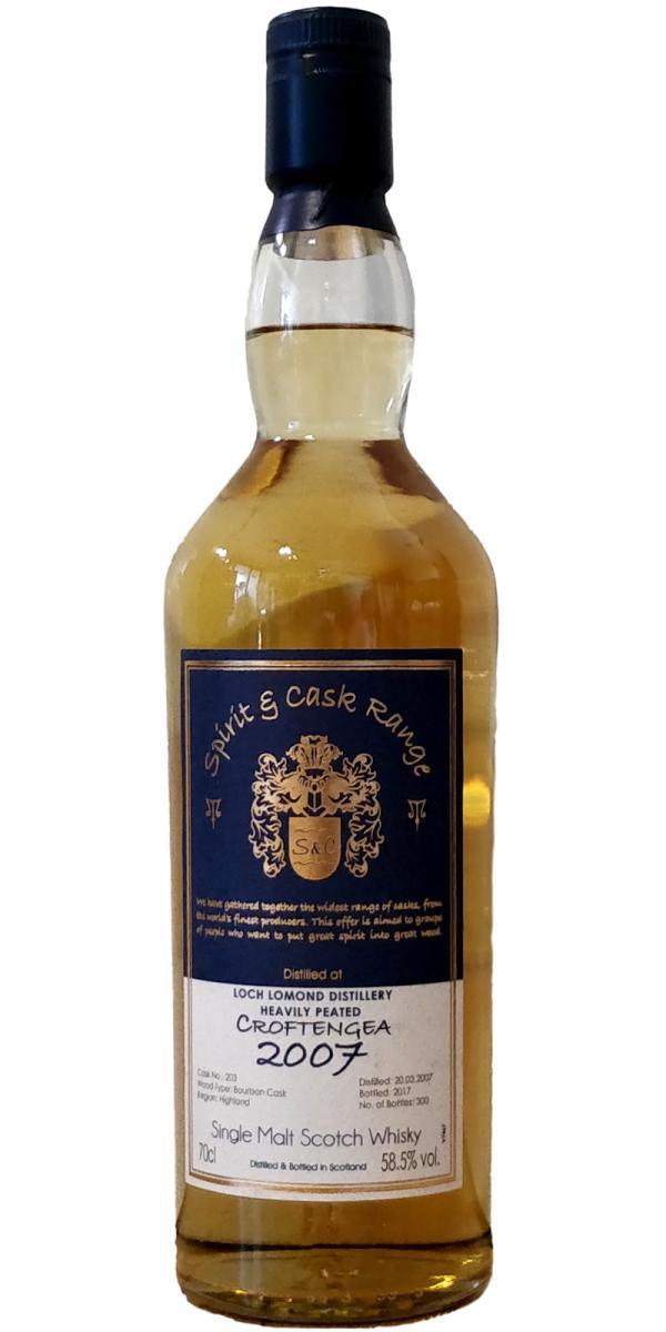 Croftengea 2007 Wx Spirit & Cask Range - Heavily Peated