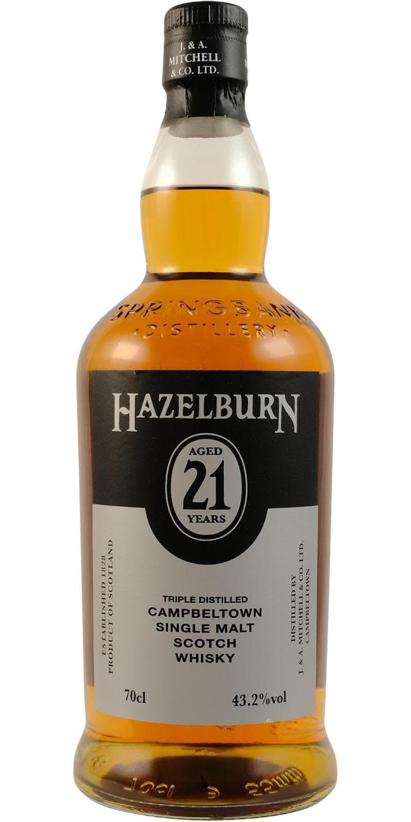 Hazelburn 21-year-old
