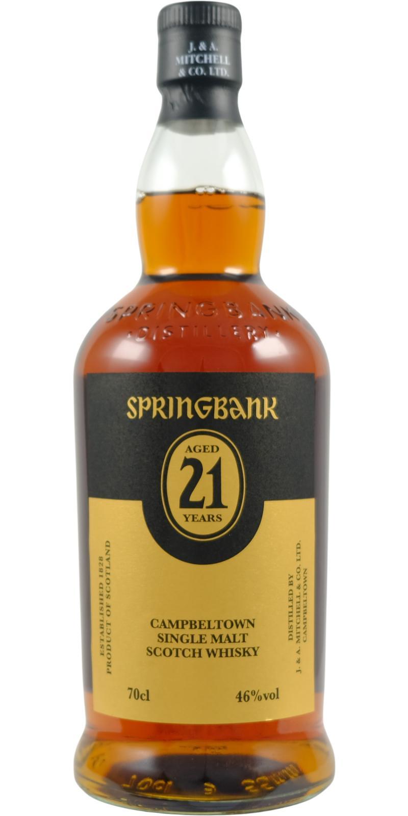 Springbank 21-year-old