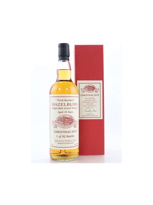 Hazelburn 16-year-old Christmas 2018