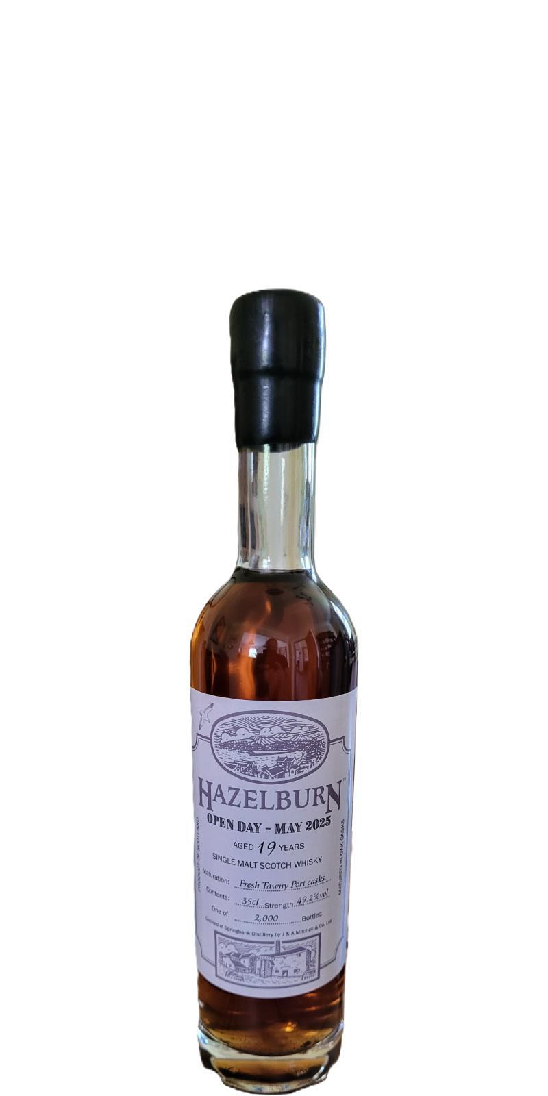 Hazelburn 19-year-old Open Day 2025