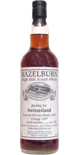 Hazelburn 1997 Private Bottling for Switzerland