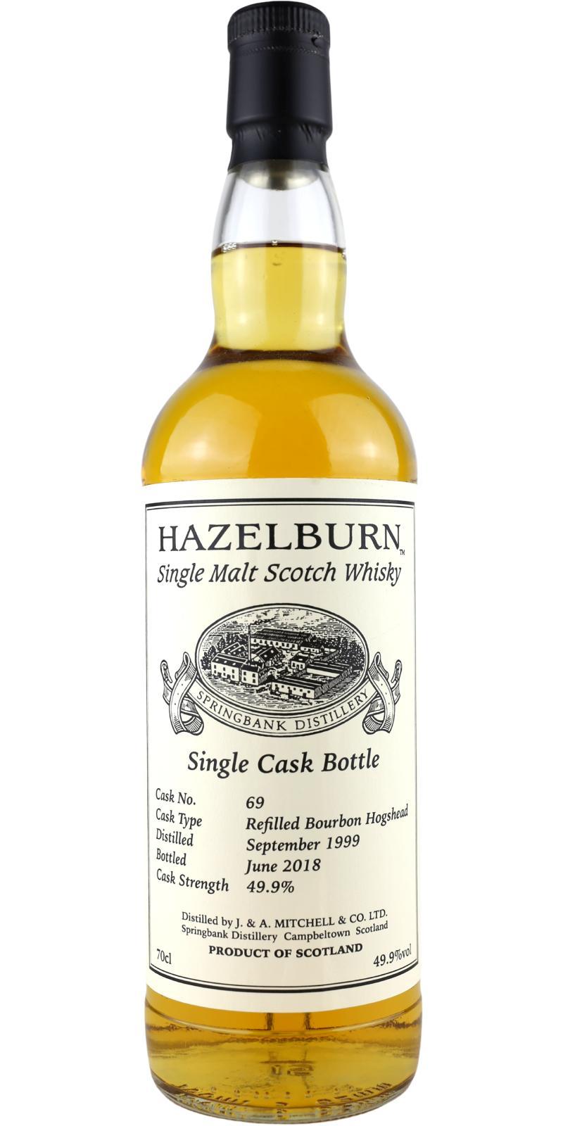 Hazelburn 1999 Private Bottling