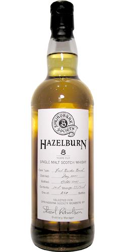 Hazelburn 2001 Society Bottling