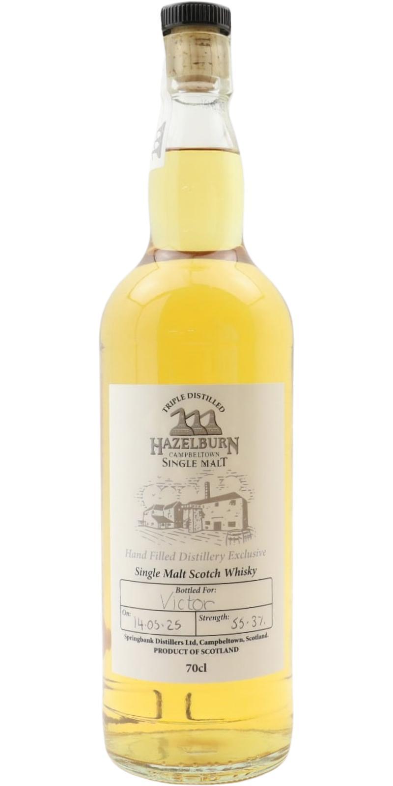 Hazelburn Hand Filled Distillery Exclusive