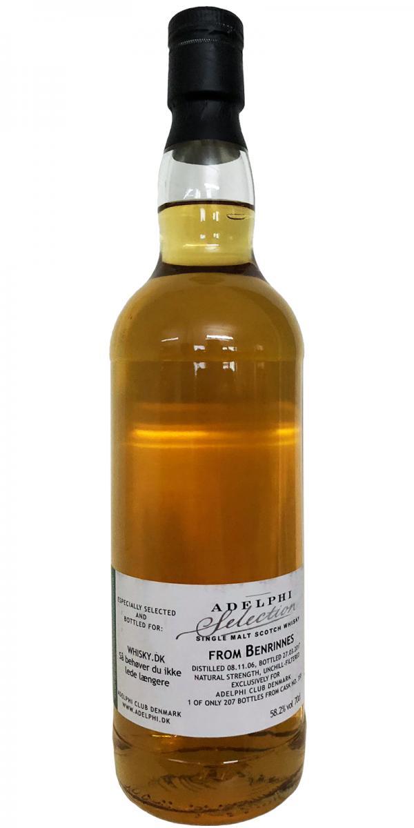 Benrinnes 2006 AD Selection