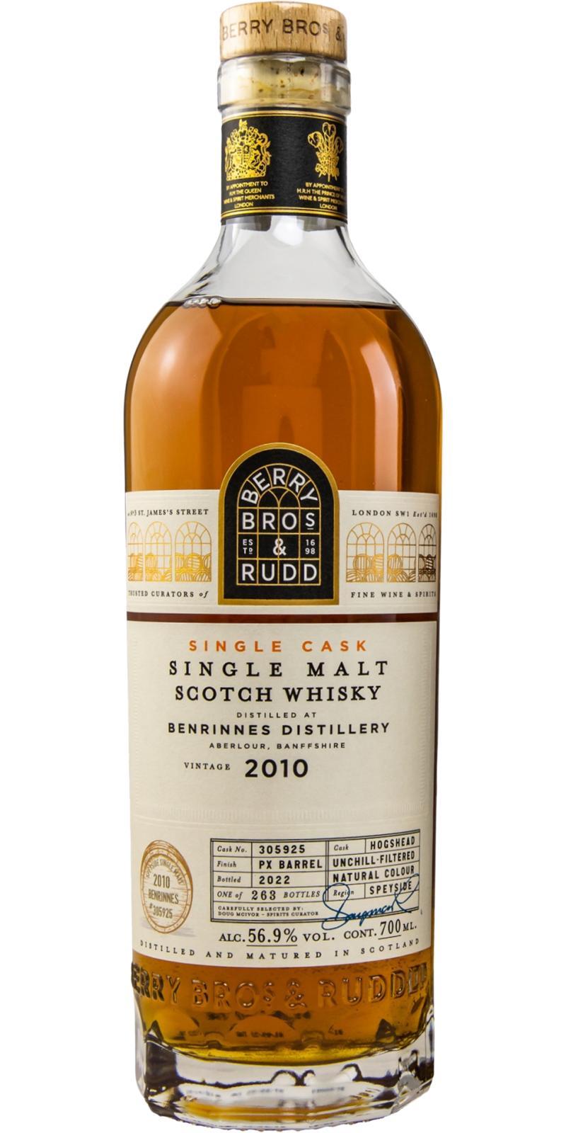 Benrinnes 2010 BR Single Cask