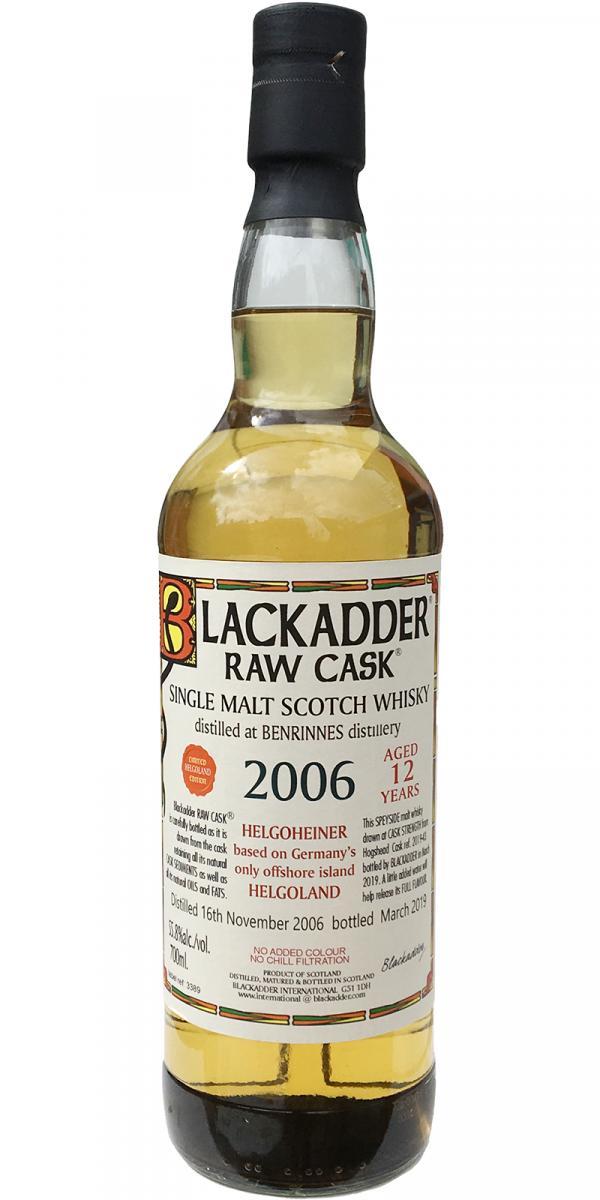 Benrinnes 2006 BA Raw Cask