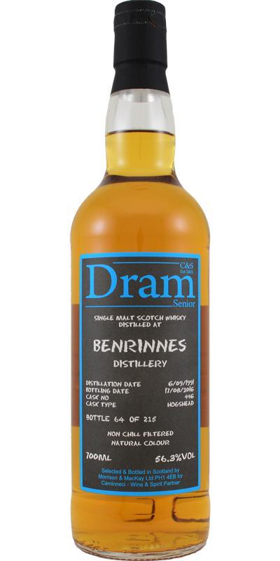 Benrinnes 1991 C&S Dram Senior