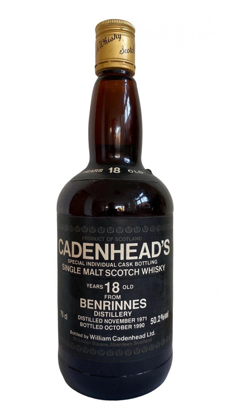 Benrinnes 1971 CA Special Individual Cask Bottling